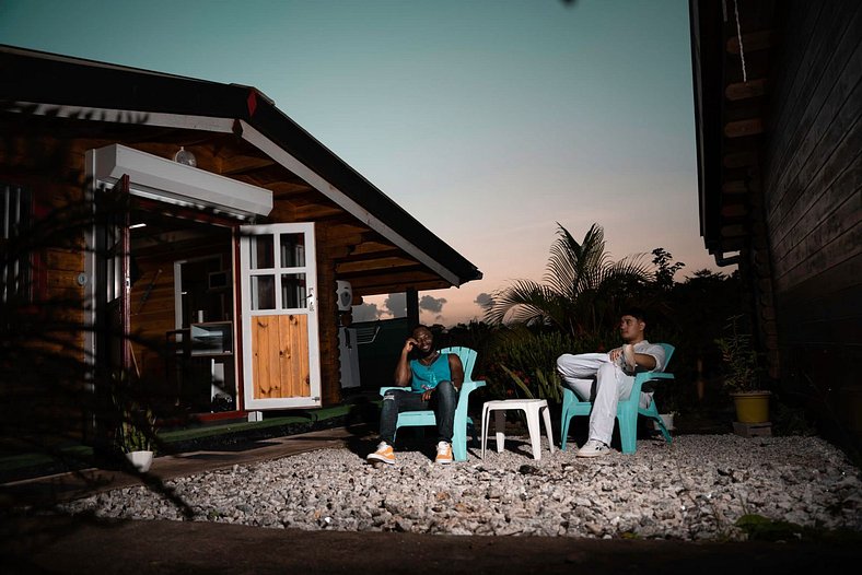 Chalet A de Madera en el Corazón de la Naturaleza