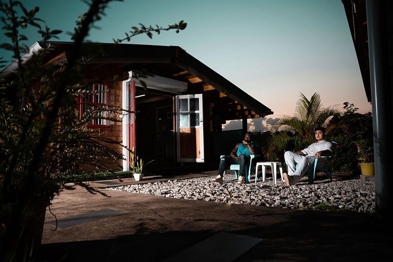 Chalet B. en Bois au Cœur de la Nature + JACUZZI