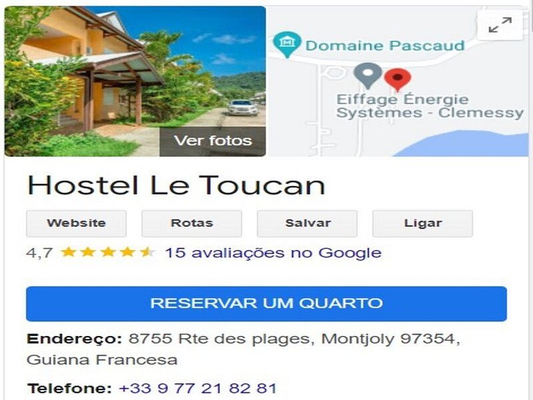 Hostel le toucan (Room I)